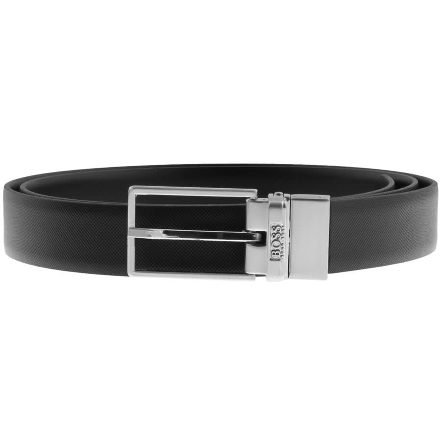 Alternative Image for ProductBOSS Ginel Double Buckle Reversible Belt Black2
